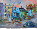 Light of the Sky at Maxse Street, St. John's, Oil on Canvas